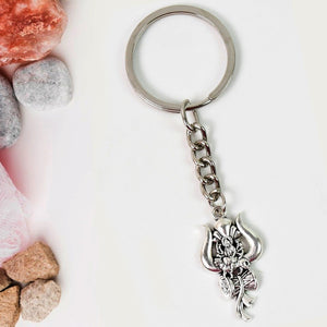 Mahadev Trishul with Durga Mata Keychain