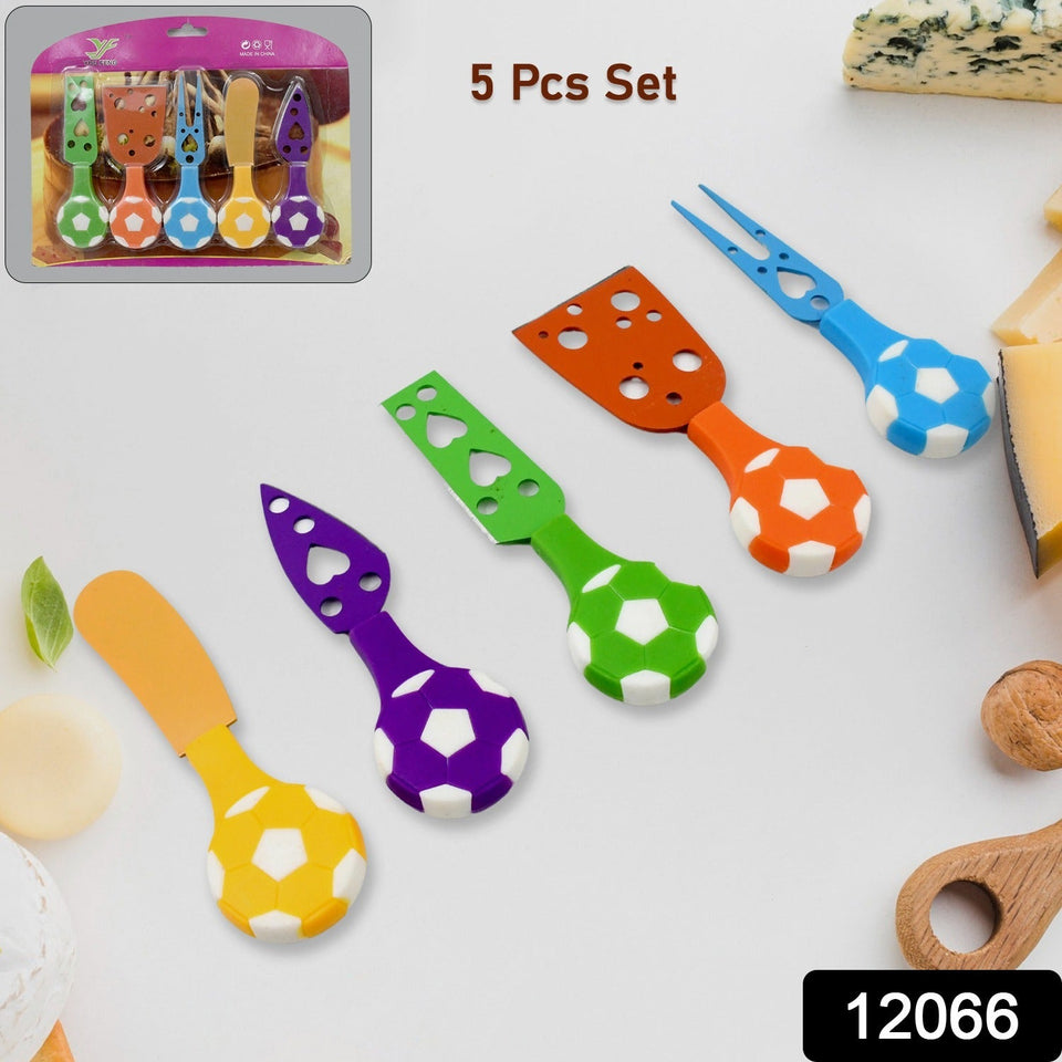 Football Soccer Cheese Knife Set (5 Pcs Set)