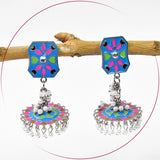 Exquisite Handcrafted Jumka Earring Set – Traditional Elegance Meets Modern Charm