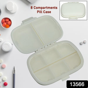 8 Compartment Medicine Divider Box (1 Pc)