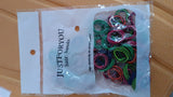 Small Ponytail Holder Bands for Hair Rubber Bands (Pack of 50 / Multicolour)