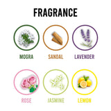 6284 World Air Freshener Flowers Block For Bathroom And Toilet