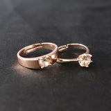 Rose Gold Couple Wedding Rings