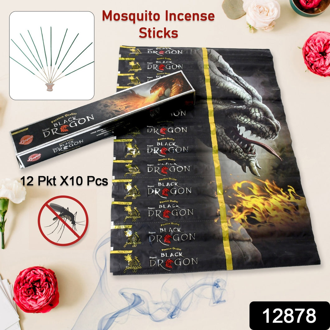 Mosquito Agarbatti Stick Herbal Mosquito Agarbatti 1 Box ( 12 Packet  120 Sticks ) ( Incense Stick )