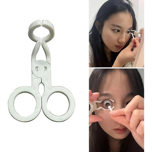 Plastic Ergonomic Women Eye Care Contact Lenses Inserter Remover Tool (1 Pc)