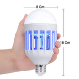 12w  15w  Mosquito Killer Lamp E27 Summer Moths Flying Insects Led Zapper Mosquito Killer Lamp Light Bulb Household