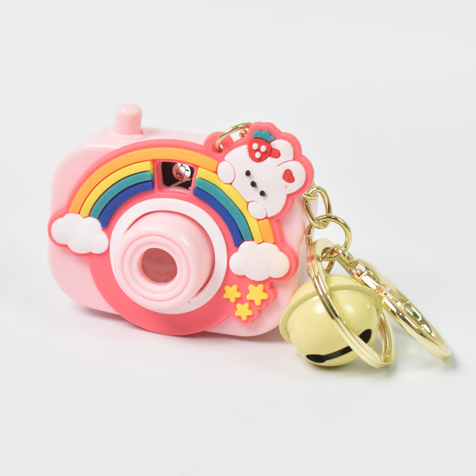 Projective Camera Keychain (1 Pc  Mix Design)