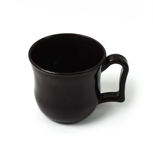 Premium Plastic Coffee  Tea Cups  Mug With Handle (1 Pc  With Color Box  Black)