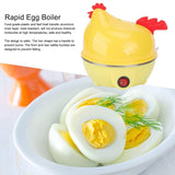 Electric Egg Boiler Chicken Shaped Egg Kettle  Cooker (1 Pc)