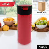 Insulated Vacuum Stainless Steel Water Bottle (450 Ml)