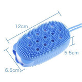 1448 Silicone Bubble Bath Spa Super Soft Body Scrubbing Brush