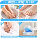 12915 Rechargeable Nail Fungus Treatment For Toenail Toe Nail Fungal Treatment Nail Fungus Laser Device Anti-fungal Nail Treatment For Hand  Feet Infections Remover For Home Use