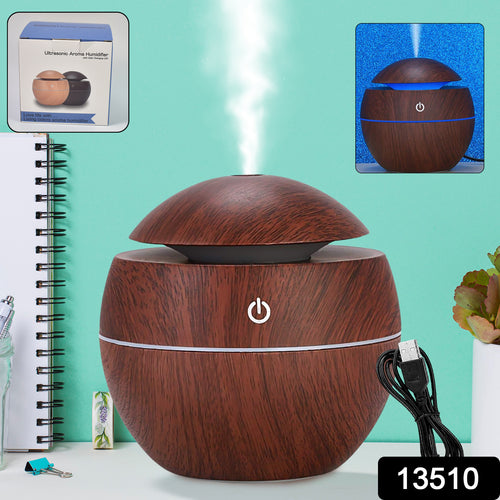 Ultrasonic Aromatherapy Humidifier Usb Desktop (130 Ml  1 Pc)