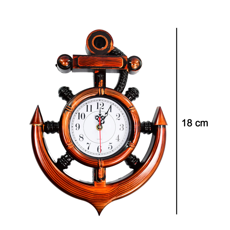 4931 Anchor Wall Clock For Home