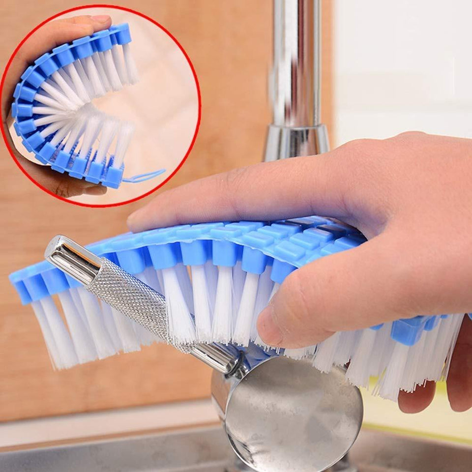 1427 Flexible Plastic Cleaning Brush For Home Kitchen And Bathroom