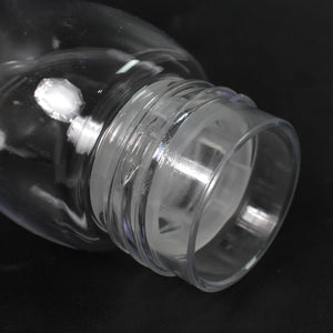 Transparent Travel Portable Water Bottle With Carry Straps (280 Ml  1 Pc)