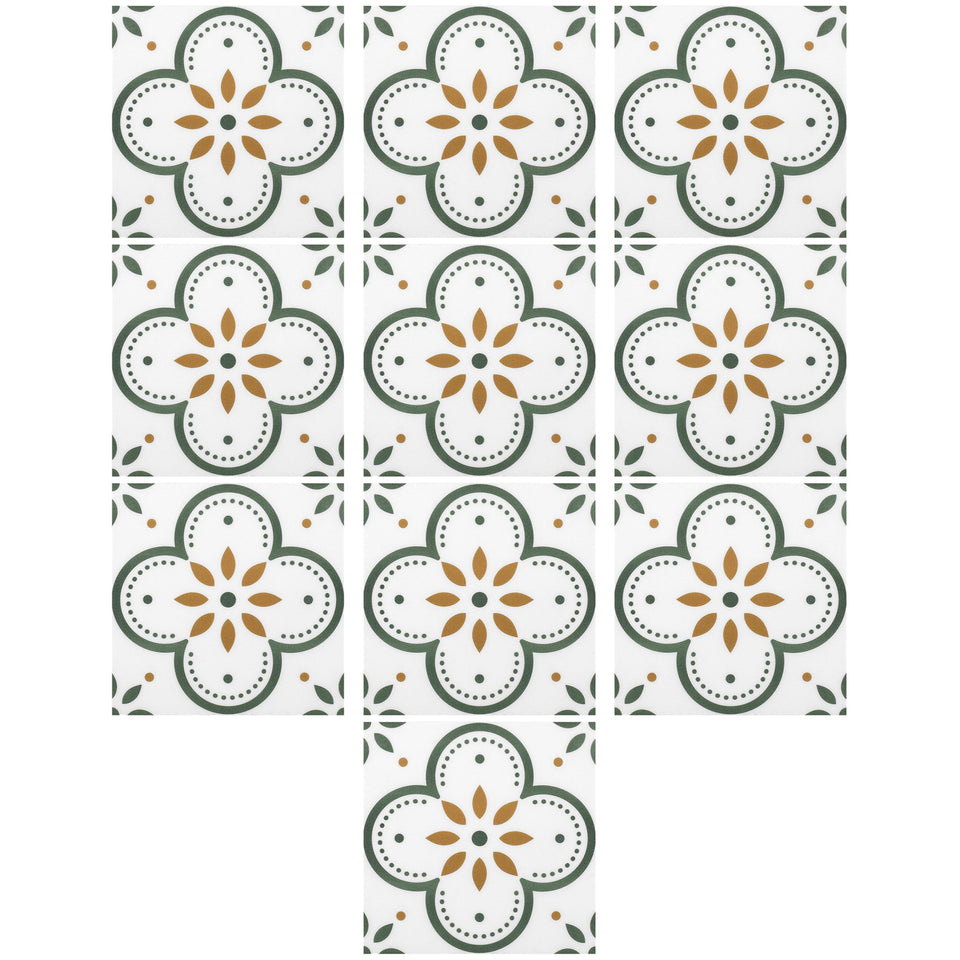 Peel And Stick Floor Tiles Kitchen  Bathroom Backsplash Sticker Detachable Waterproof Diy Tile Stickers For Wall Decoration Tiles Home Decoration (8x8 Inch  1 Pc Tiles)
