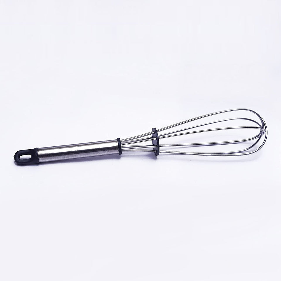 2569 Stainless Steel Wire Whiskballoon Whiskegg Frother Milk  Egg Beater (8 Inch)