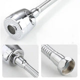 0598 Plastic 360 Degree Rotating Water-saving Sprinkler Faucet Aeratorfor Easy Clean Sink Water Saving Extension Jet Stream Spray Setting Faucet Splash-proof Filter Extender Sprayer For Kitchen Bathroom (6 Inch)
