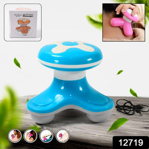 12719 Multifunctional Mini Massager Triangle Electric Usb Massager Automatic Switch Relieve Fatigue As A Gift (1 Pc  Battery Not Included)