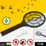 1726 Mosquito Killer Racket Rechargeable Handheld Electric Fly Swatter Mosquito Killer Racket Bat Electric Insect Killer (Quality Assured)