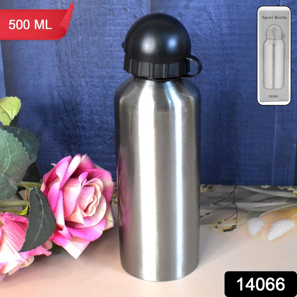 Aluminium Sports Water Bottle Look For Sports Gym (Capacity 500 Ml Approx)