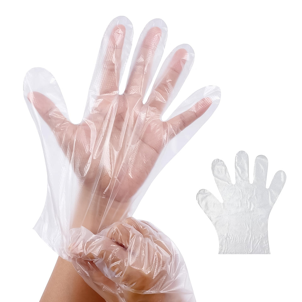 Eco-friendly Kitchen Hand Gloves Disposal Hand Gloves Free Size (100 Pc)