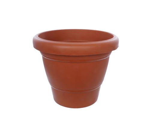 0839 Garden Heavy Plastic Planter Potgamla 6 Inch (Brown Pack Of 1 Small)