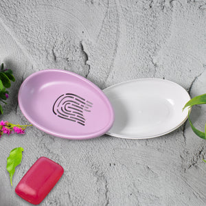 Plastic Soap Dish With Drain Soap Holder Double-layer (1 Pc)