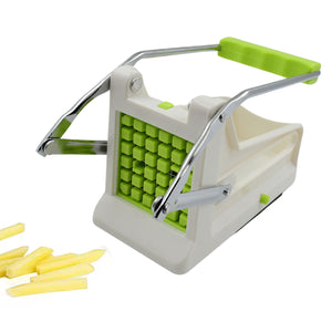 10013 French Fry Cutter Great With Vegetables Potato Fries Cutter Professional Vegetable Cutter Stainless Steel Cutter Potato Onions Carrots Cucumbers Fruits Potato Cutter (1 Pc)