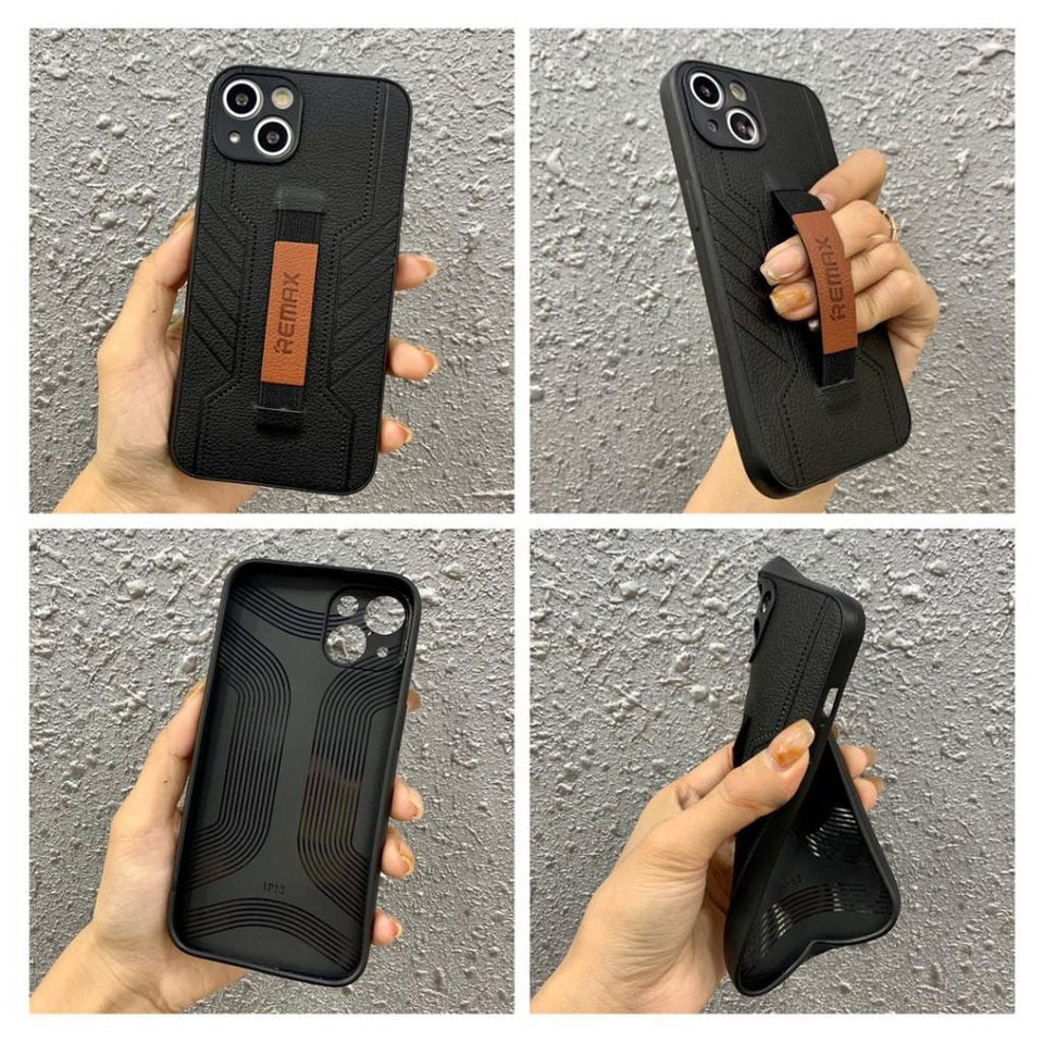 Leather Case With Belt Hard Case For Realme