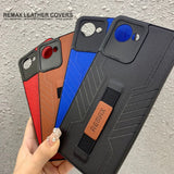 Leather Case With Belt Hard Case For Oppo