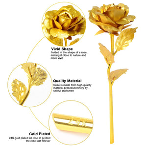 0879 B Golden Rose Used In All Kinds Of Places Like Household Offices Cafes Etc. For Decorating And To Look Good Purposes And All.