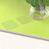 1765 New Double Side Tape Sticker Strong Waterproof Wall Indoor Nano Adhesive No Trace Gel Clear Industrial Multipurpose Removable Use For Bedroom Home Kitchen Hotel (0.8mmx1pc)