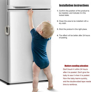 Fridge Freezer Door Lock -baby Safety Child Lock