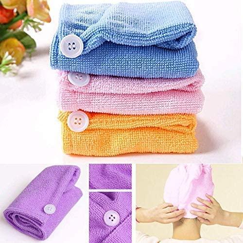 1408 Quick Turban Hair-drying Absorbent Microfiber Toweldry Shower Caps