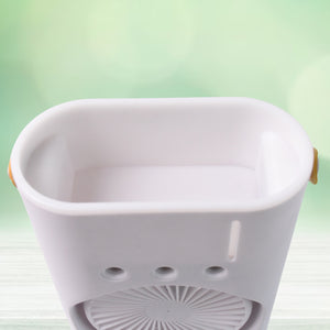 Portable Tower Mist Spray Cooling Fan Air Cooling Fan (1 Pc)