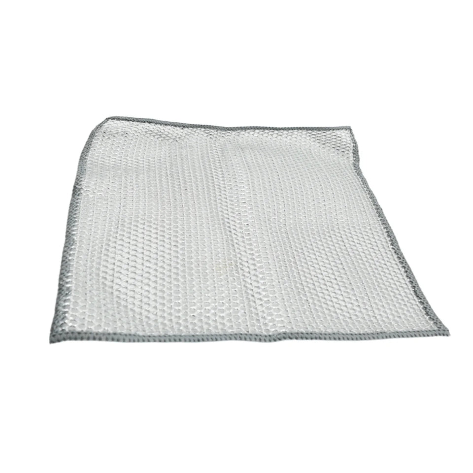 One-sided Multipurpose Microfiber Cloths Scrubber (1 Pc  19x19 Cm)