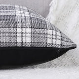 Pillow Covers Cushion Cases Soft Leather And Cotton (23  22 Inch  1 Pair  2 Pc)