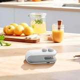 17865 Mini Bag Sealer 2 In 1 Seal  Cutter Heat Sealers Type-c Usb Charging Portable Bag Reseller Handle Food Sealer Sealing Machine For Food Storage Plastic Bags Snacks Keep Food Fresh