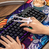 Plastic Finger Chopsticks For Gamers Snack Clips (1 Pc)