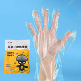 Eco-friendly Kitchen Hand Gloves Disposal Hand Gloves Free Size (100 Pc)