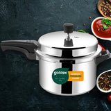 Aluminium Classic Goldex Pressure Cookers With Outer Lid (7.5 Litres)