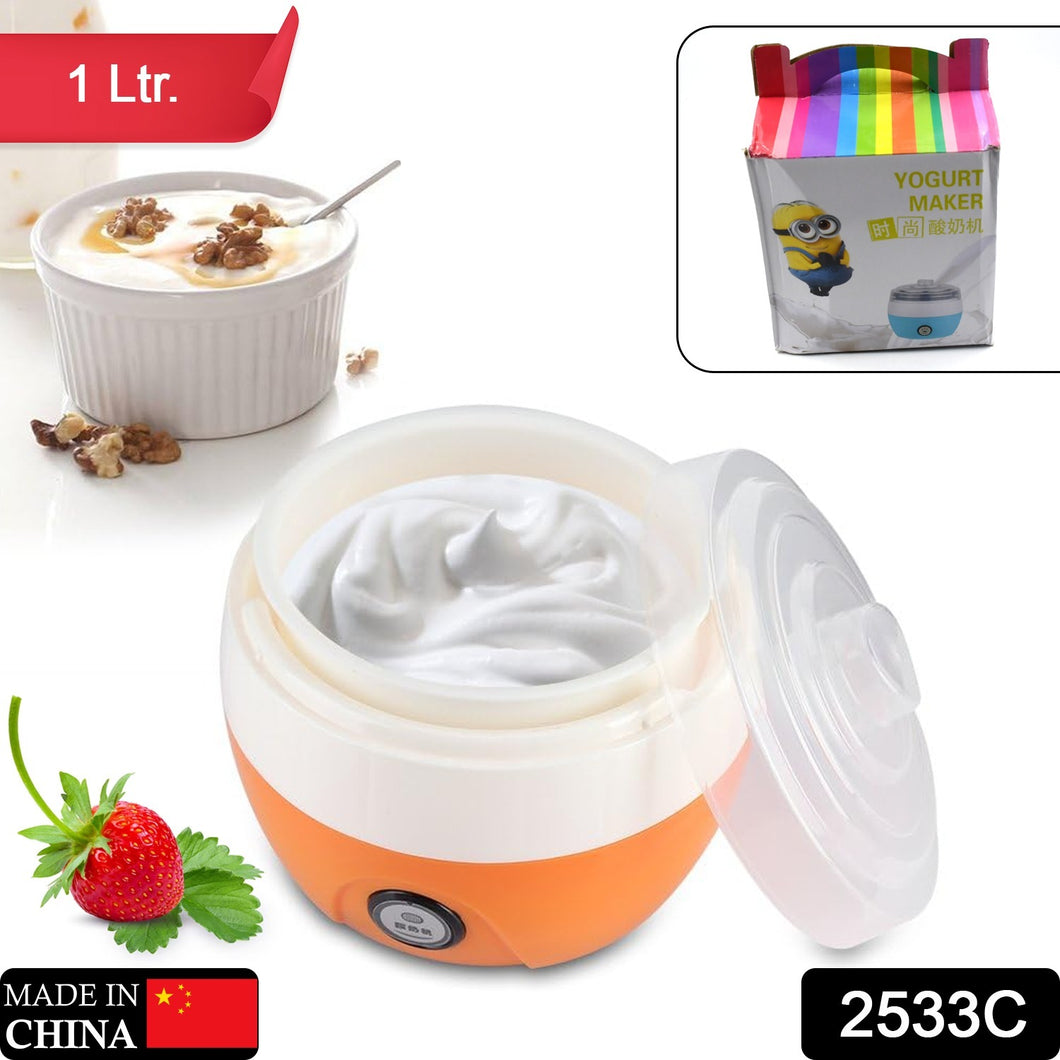 2533c Electronic Yogurt Maker Automatic Yogurt Maker Machine 1l Yoghurt Diy Tool Plastic Container For Home Use