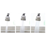 1589 Rotatable Splash Proof 3 Modes Water Saving Nozzle Filter Faucet Sprayer