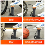 Portable Mini Foot Pump For Bicyclebike And Car