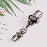 Metal Retractable Key Chain Recoil Keyring Heavy Duty Wire Rope