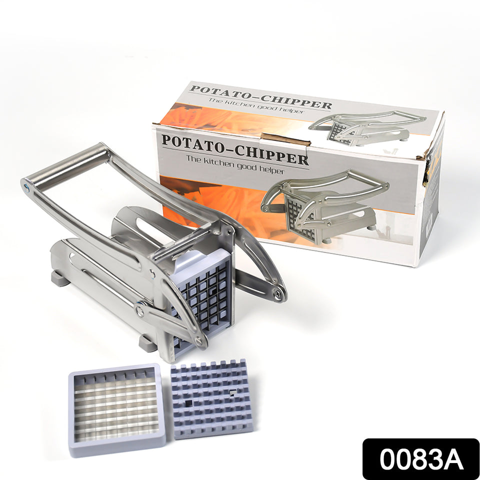 0083a French Fries Potato Chips Strip Cutter Machine With Blade