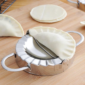 2389 Dumpling Mold Never Rusty Strong Convenient Stainless Steel Dumpling Maker Durable For Home (1 Pc)