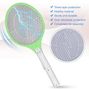 1732 Mosquito Killer Racket Rechargeable Handheld Electric Fly Swatter Mosquito Killer Racket Bat Electric Insect Killer (Quality Assured)